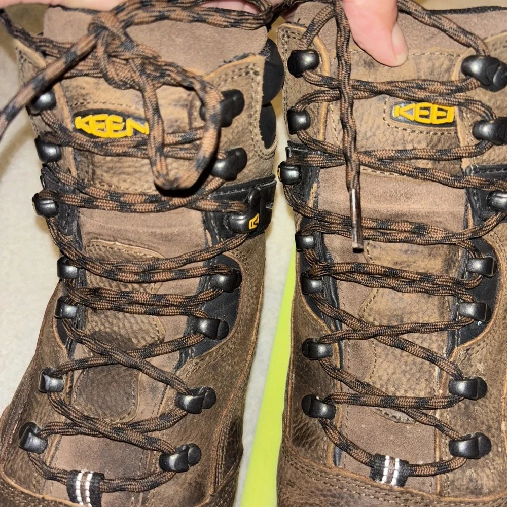 Keen Boots Mens 9.5 D Louisville Steel Toe 6